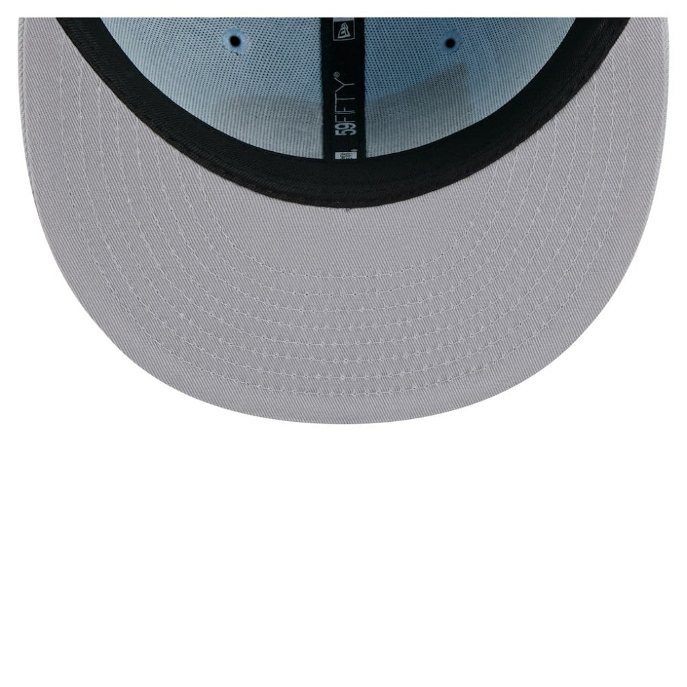 Philadelphia Flyers New Era Color Pack Two-Tone 59FIFTY Fitted Hat - Light Blue/Gray Hats