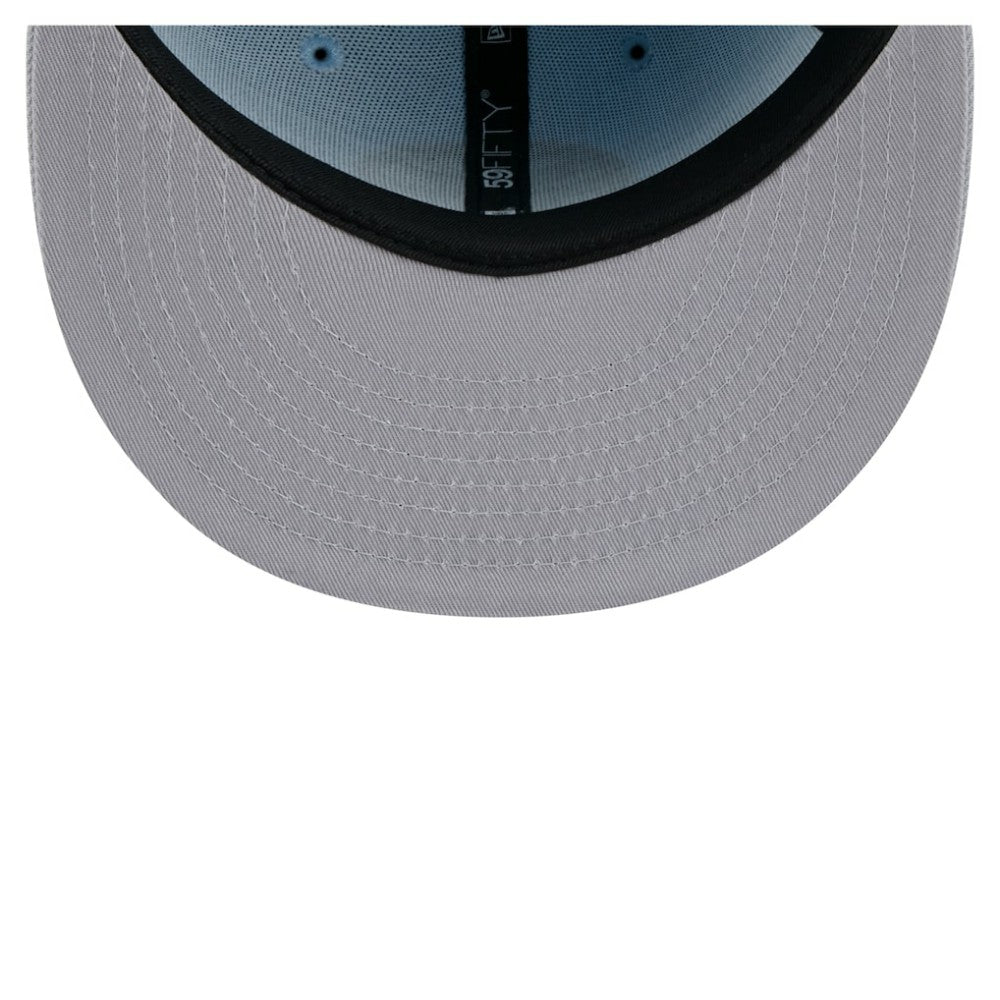 Boston Bruins New Era Color Pack Two-Tone 59FIFTY Fitted Hat - Light Blue/Gray Hats