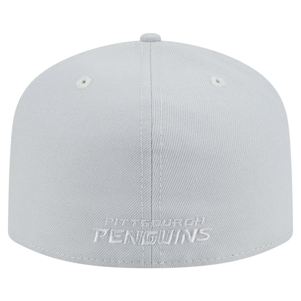 Pittsburgh Penguins New Era Color Pack A-Frame 59FIFTY Fitted Hat - Gray Hats