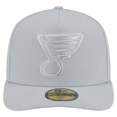 St. Louis Blues New Era Color Pack A-Frame 59FIFTY Fitted Hat - Gray Hats