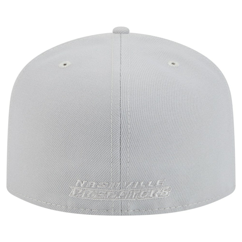 Nashville Predators New Era Color Pack A-Frame 59FIFTY Fitted Hat - Gray Hats