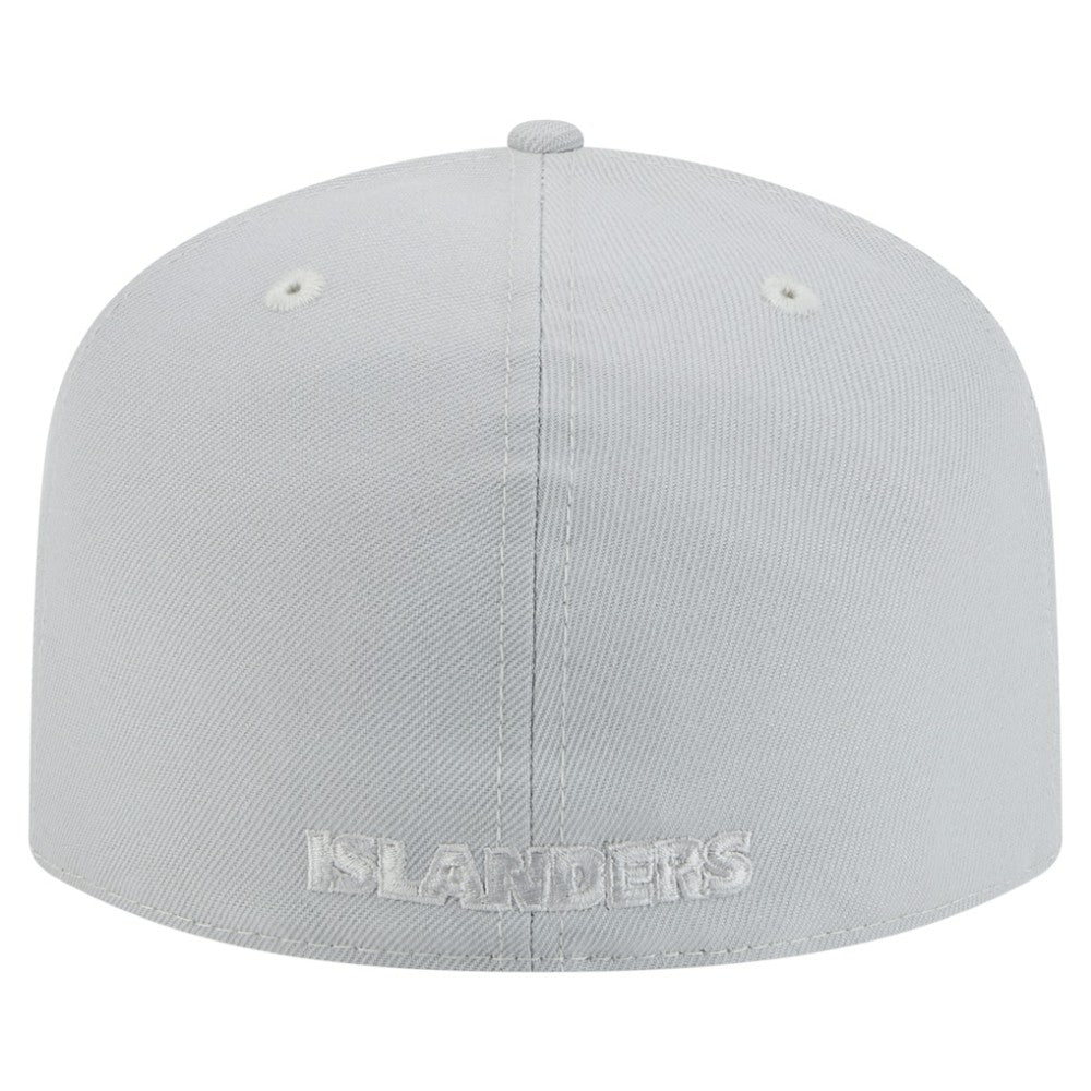 New York Islanders New Era Color Pack A-Frame 59FIFTY Fitted Hat - Gray Hats