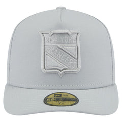New York Rangers New Era Color Pack A-Frame 59FIFTY Fitted Hat - Gray Hats