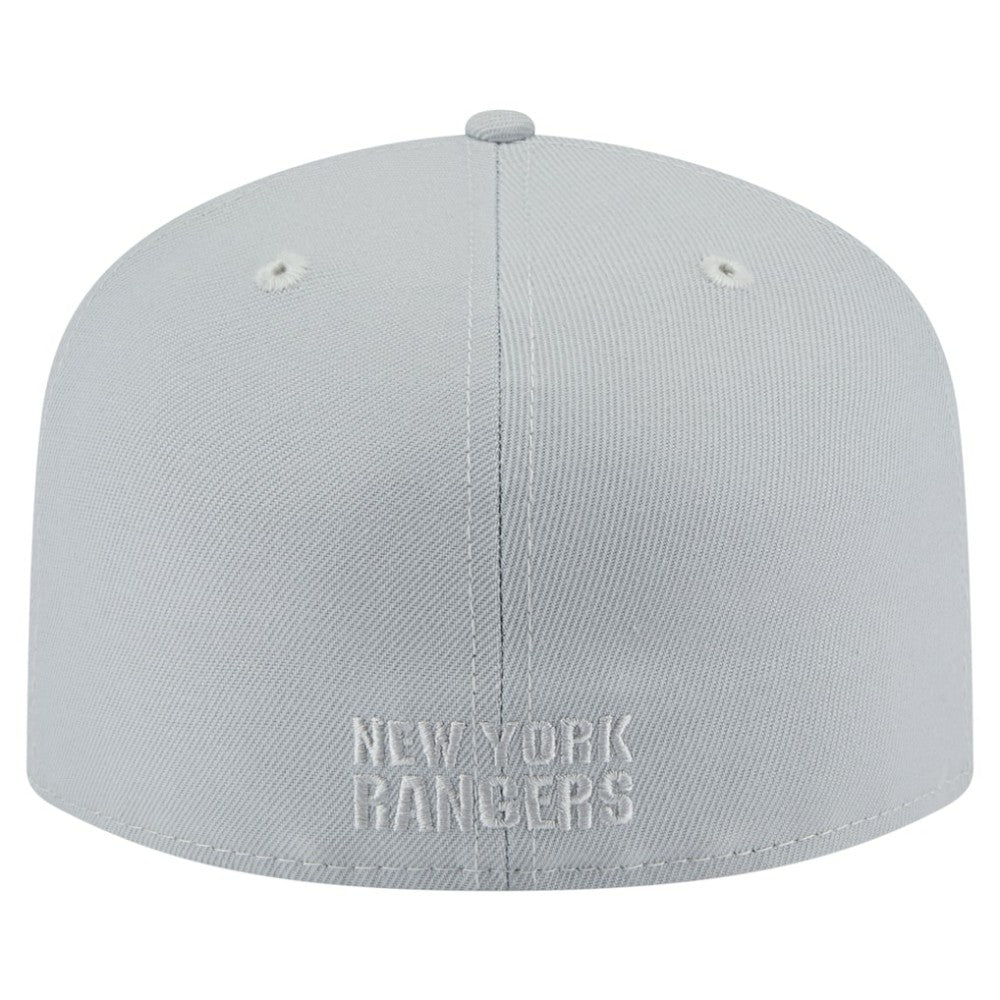 New York Rangers New Era Color Pack A-Frame 59FIFTY Fitted Hat - Gray Hats