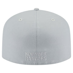 New York Rangers New Era Color Pack A-Frame 59FIFTY Fitted Hat - Gray Hats