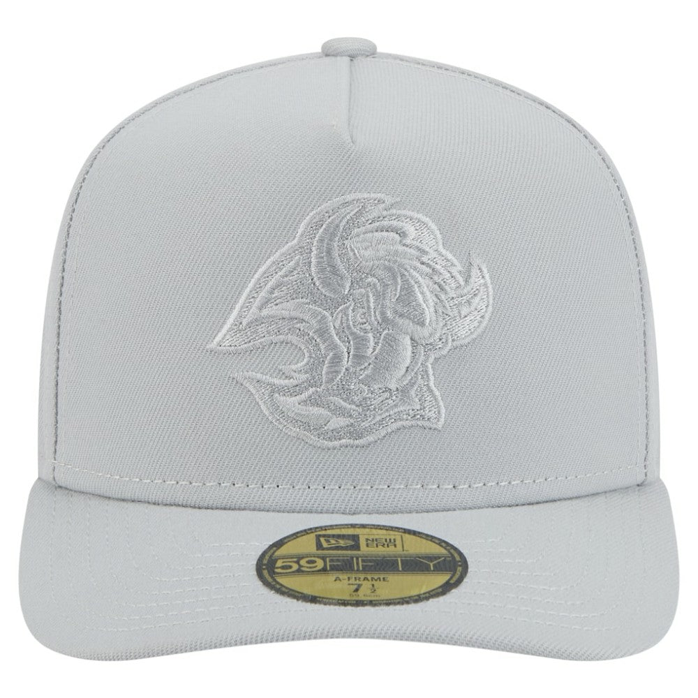 Buffalo Sabres New Era Color Pack A-Frame 59FIFTY Fitted Hat - Gray Hats