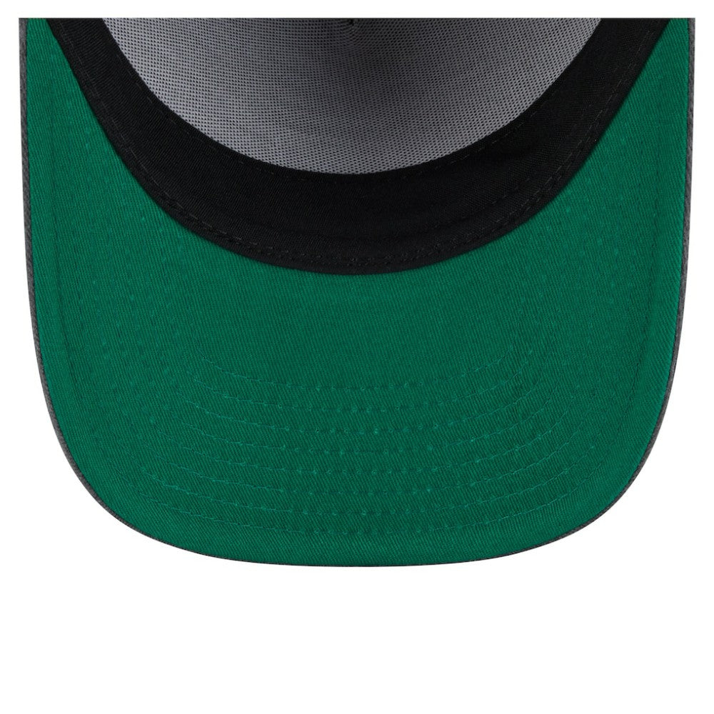 Pittsburgh Penguins New Era Throwback Washed A-Frame Pre-Curved 9FIFTY Snapback Hat - Charcoal Hats