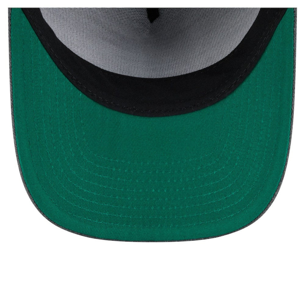 Boston Bruins New Era Throwback Washed A-Frame Pre-Curved 9FIFTY Snapback Hat - Charcoal Hats