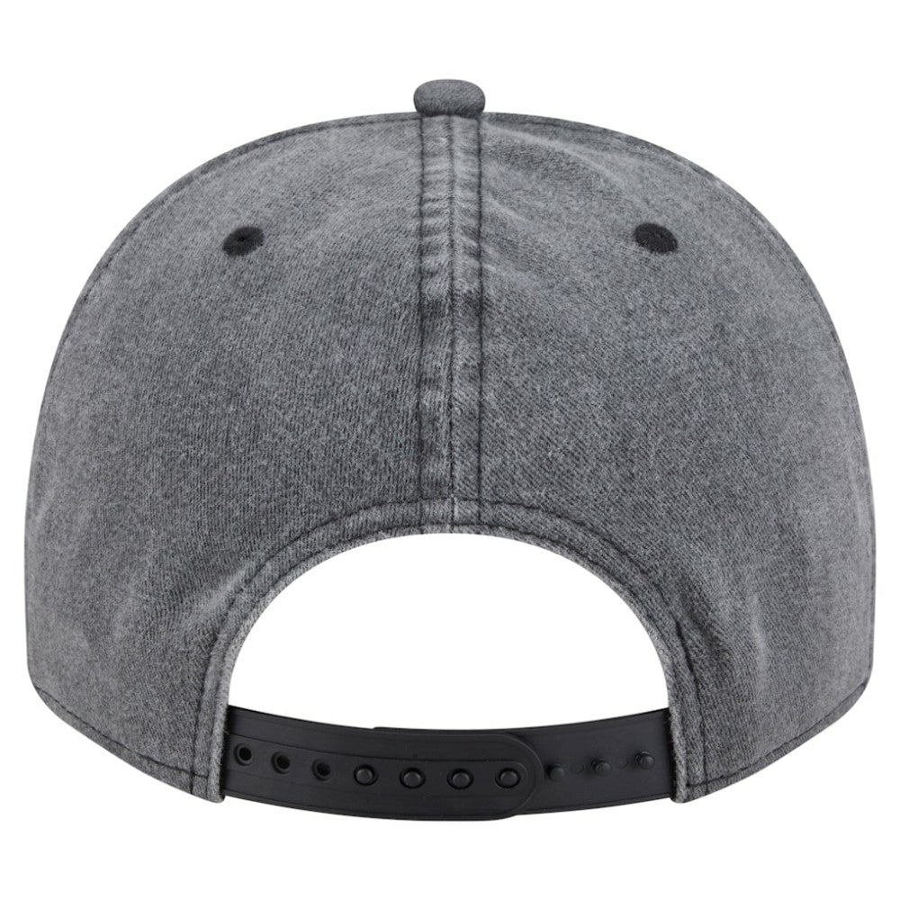 Colorado Avalanche New Era Throwback Washed A-Frame Pre-Curved 9FIFTY Snapback Hat - Charcoal Hats