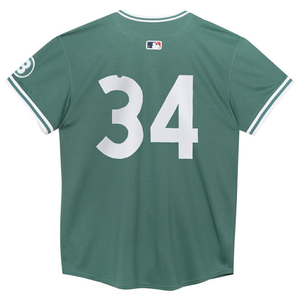 David Ortiz Boston Red Sox Preschool 2025 City Connect Limited Retired Player Jersey Green