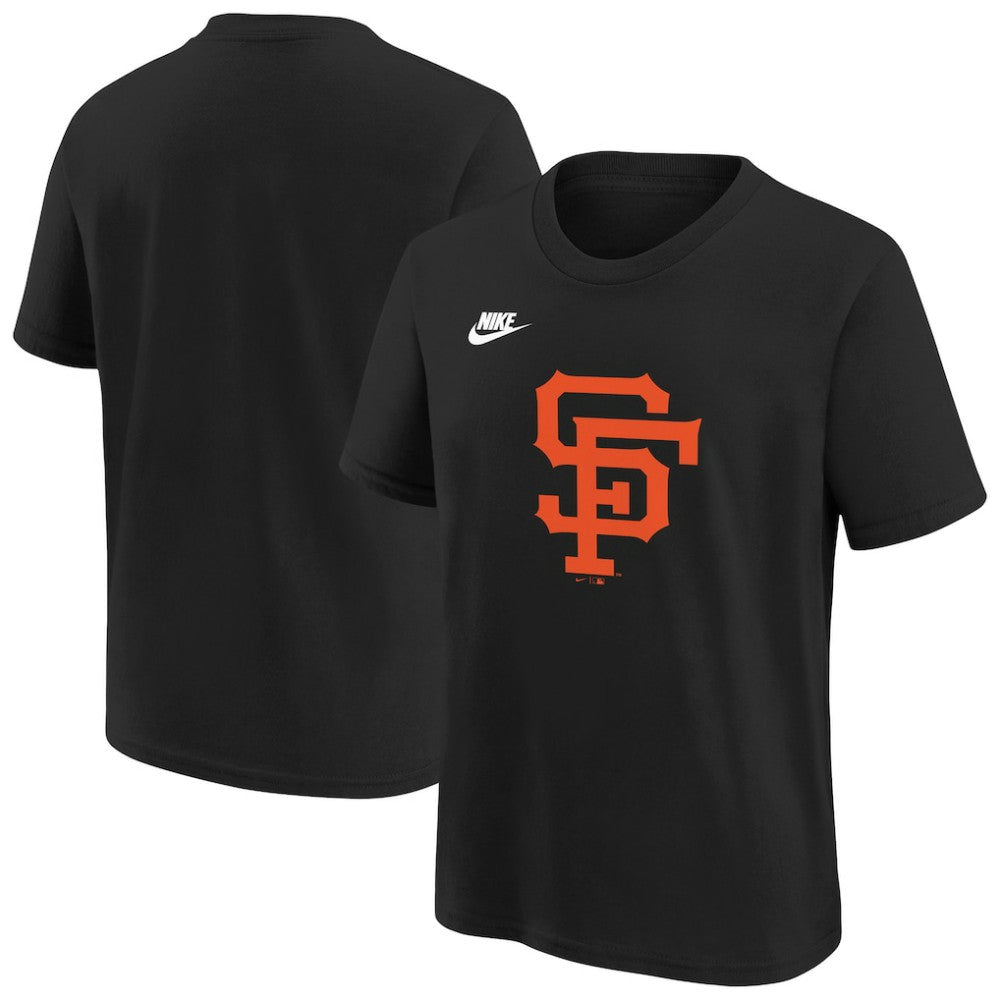 San Francisco Giants Youth Team Logo T-Shirt Black