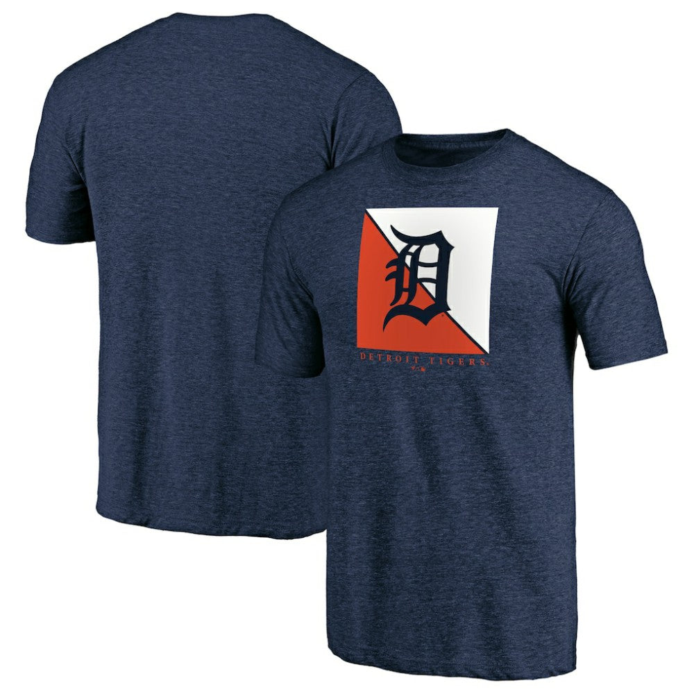 Detroit Tigers Pregame Vibe Tri-Blend T-Shirt Navy