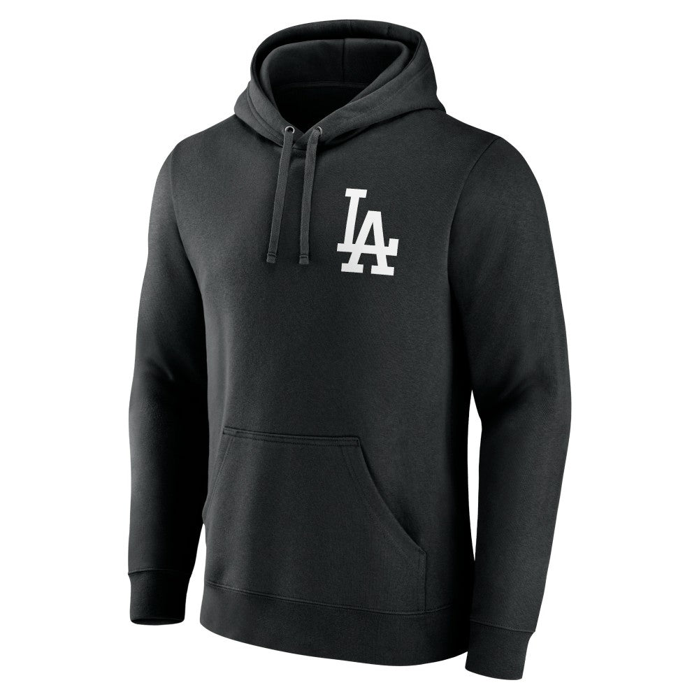 Mookie Betts Los Angeles Dodgers Mister Cartoon Name & Number Pullover Hoodie Black