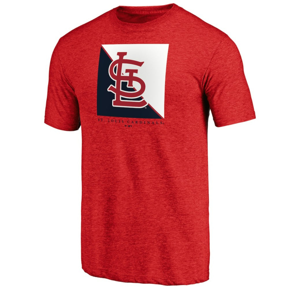 St. Louis Cardinals Pregame Vibe Tri-Blend T-Shirt Red