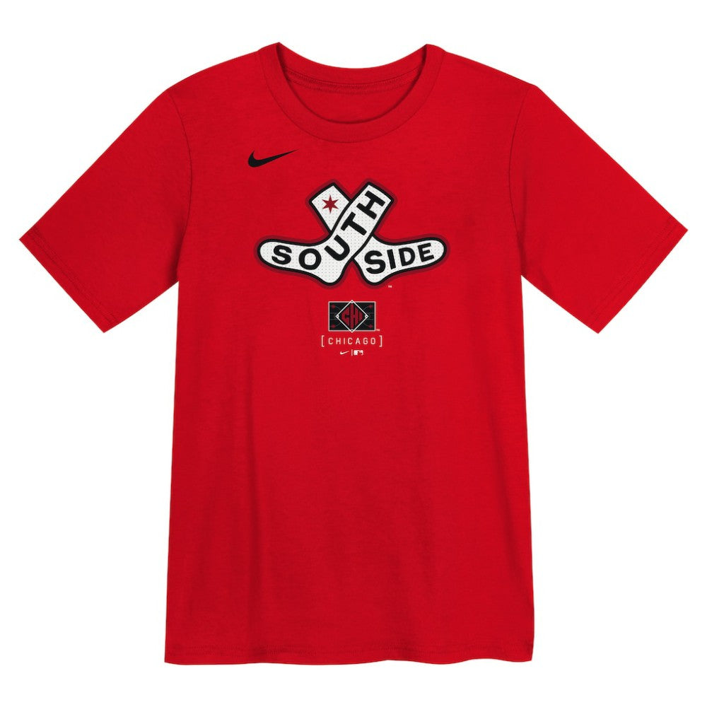 Chicago White Sox Preschool 2025 City Connect Logo T-Shirt Red