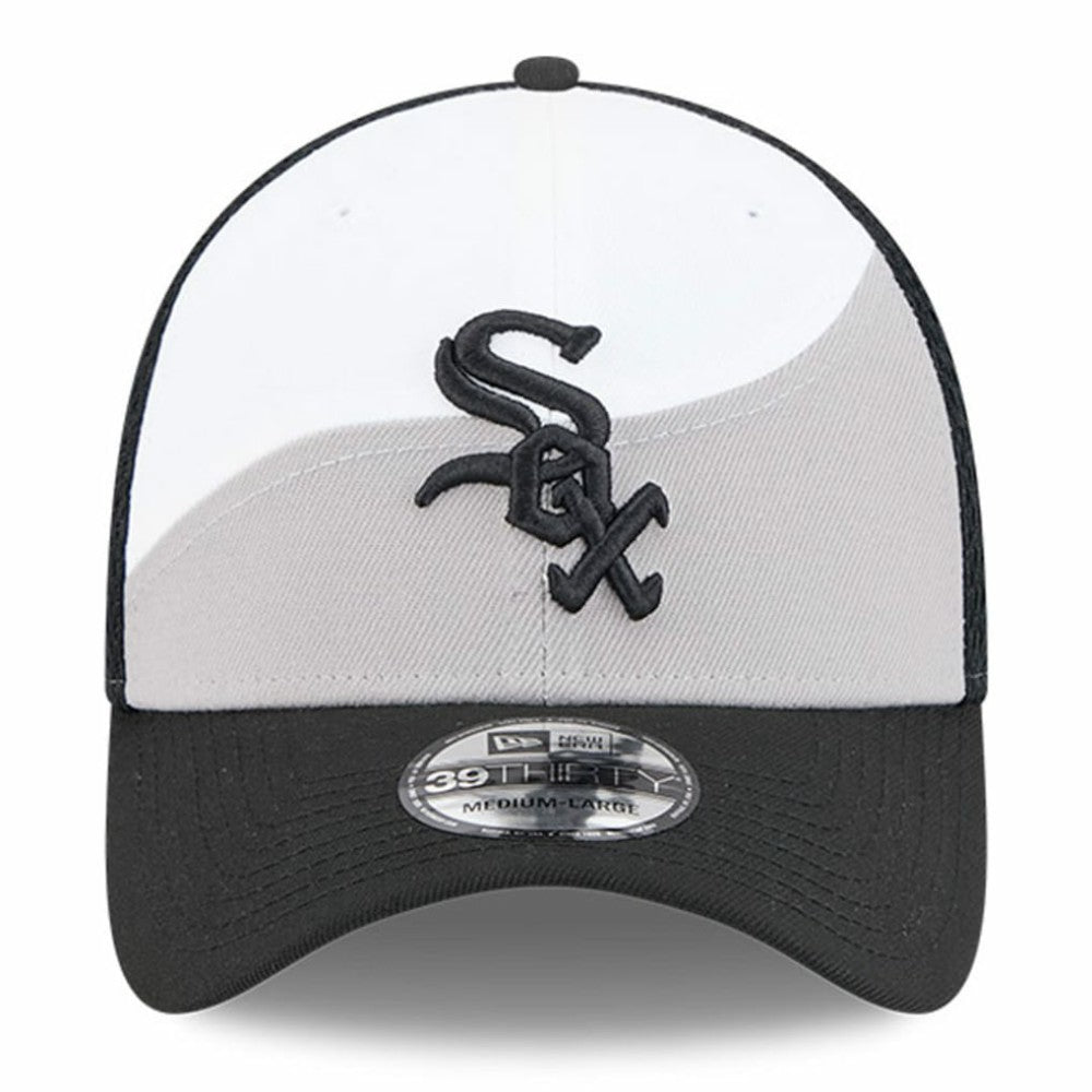 Chicago White Sox 2025 Spring Training 39THIRTY Flex Hat Gray/Black