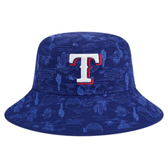 Texas Rangers 2025 Spring Training All Over Print Bucket Hat Dark Blue