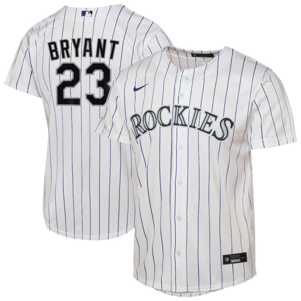 Kris Bryant Colorado Rockies Youth Home Replica Player Jersey White
