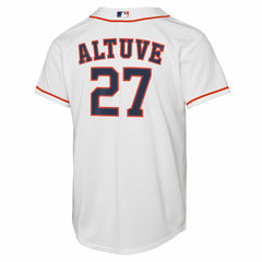 Jose Altuve Houston Astros Youth Home Replica Player Jersey White