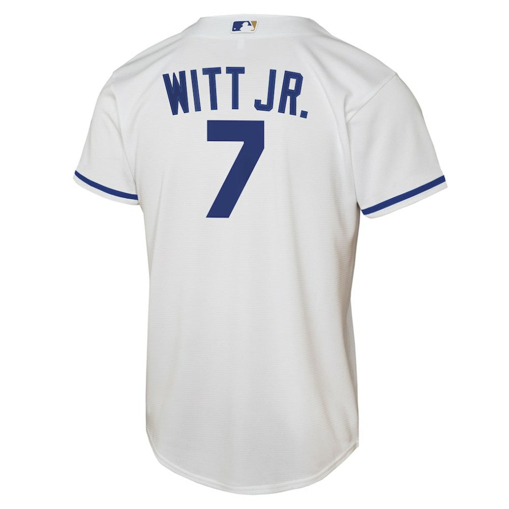 Bobby Witt Jr. Kansas City Royals Youth Home Replica Player Jersey White