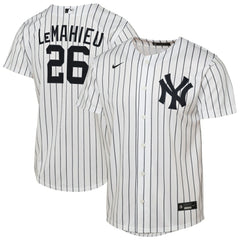 DJ LeMahieu New York Yankees Youth Home Replica Player Jersey White