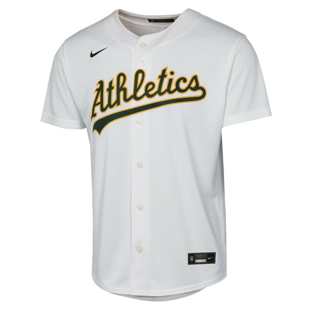 Zack Gelof Athletics Youth Home Replica Player Jersey White