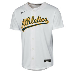 Zack Gelof Athletics Youth Home Replica Player Jersey White