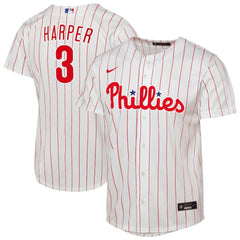 Bryce Harper Philadelphia Phillies Youth Home Replica Player Jersey White