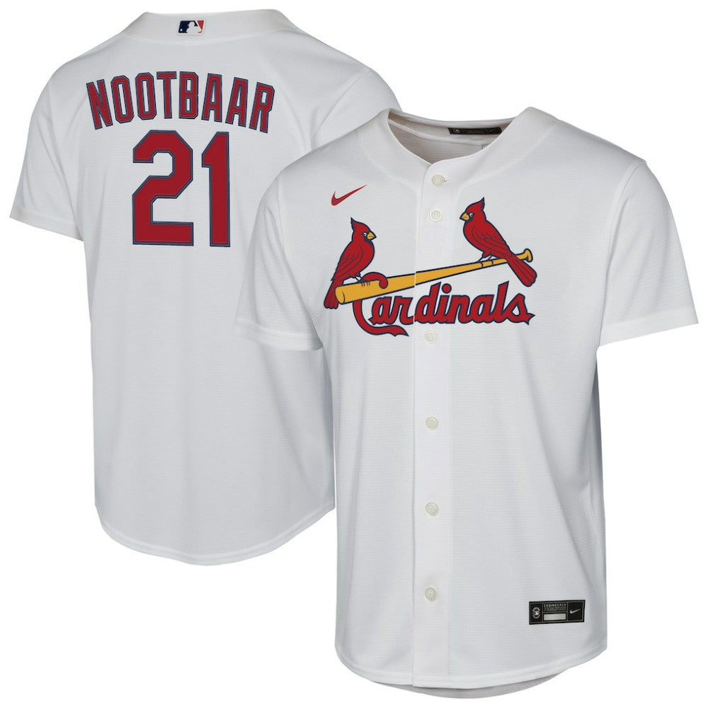 Lars Nootbaar St. Louis Cardinals Youth Home Replica Player Jersey White