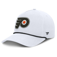 Philadelphia Flyers Fanatics Rope A-Frame Adjustable Hat - White Hats