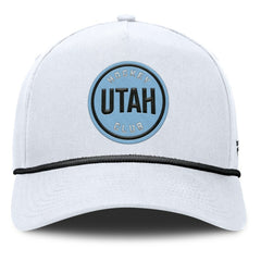 Utah Hockey Club Fanatics Rope A-Frame Adjustable Hat - White Hats