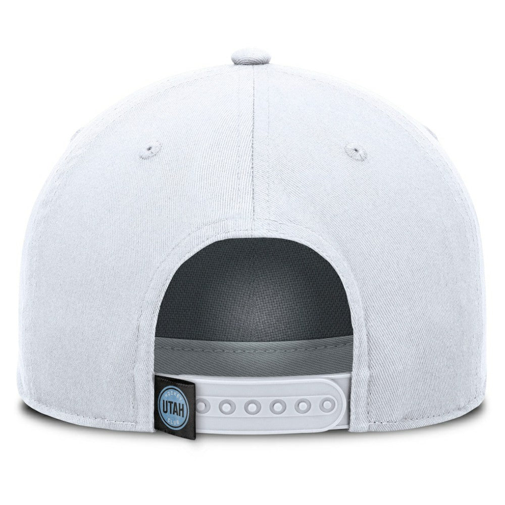 Utah Hockey Club Fanatics Rope A-Frame Adjustable Hat - White Hats