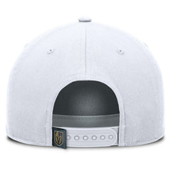 Vegas Golden Knights Fanatics Rope A-Frame Adjustable Hat - White Hats