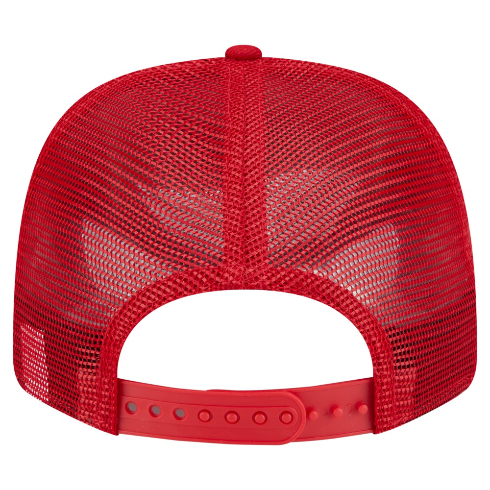 Los Angeles Angels Flag 9SEVENTY Stretch-Snap Hat Red