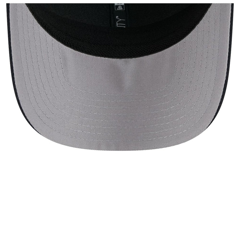 Atlanta Braves Flag 9SEVENTY Stretch-Snap Hat Navy
