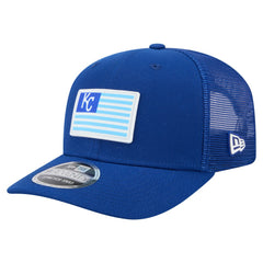 Kansas City Royals Flag 9SEVENTY Stretch-Snap Hat Royal