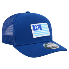 Kansas City Royals Flag 9SEVENTY Stretch-Snap Hat Royal