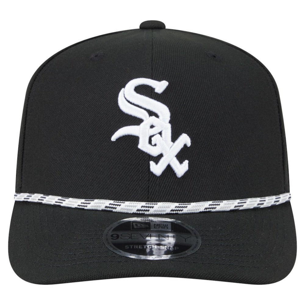 Chicago White Sox Multi-Rope 9SEVENTY Stretch-Snap Hat Black