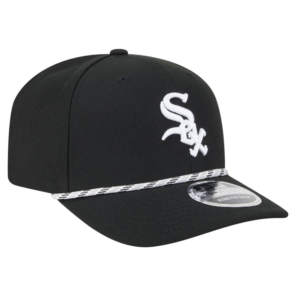 Chicago White Sox Multi-Rope 9SEVENTY Stretch-Snap Hat Black