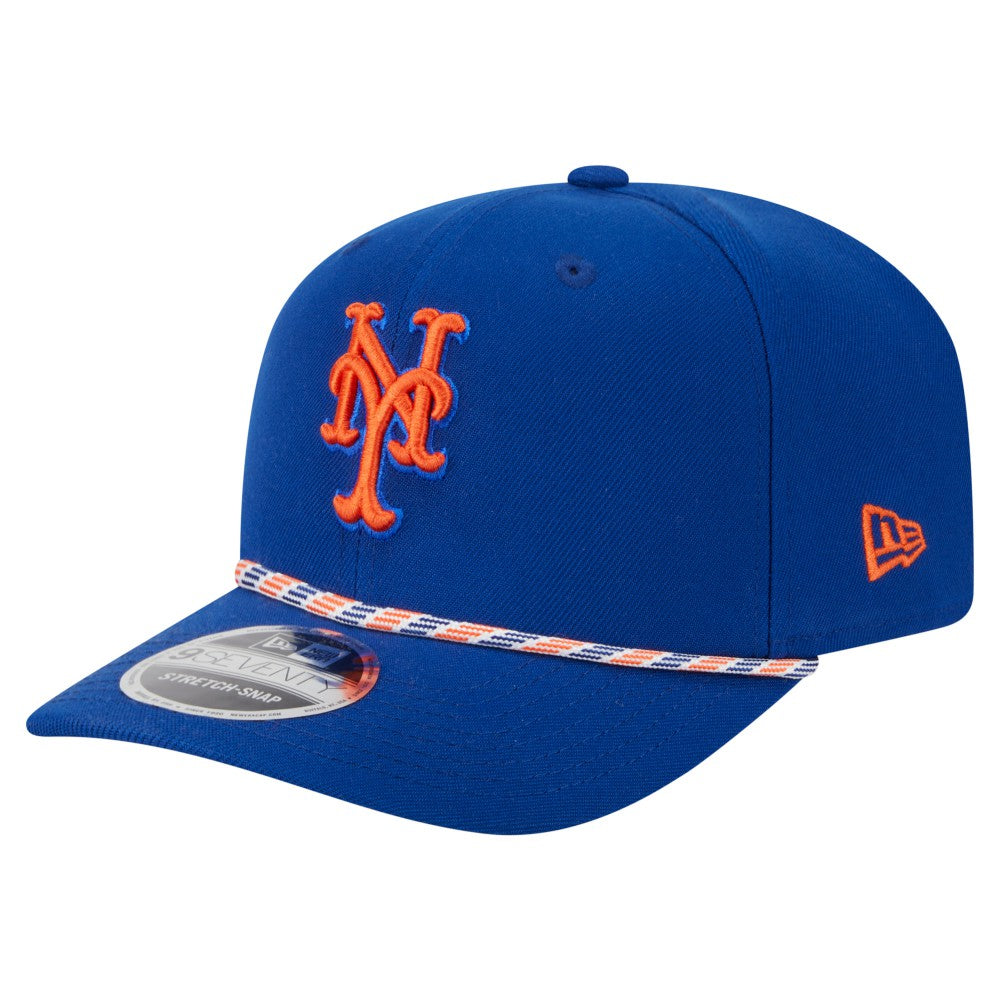 New York Mets Multi-Rope 9SEVENTY Stretch-Snap Hat Royal