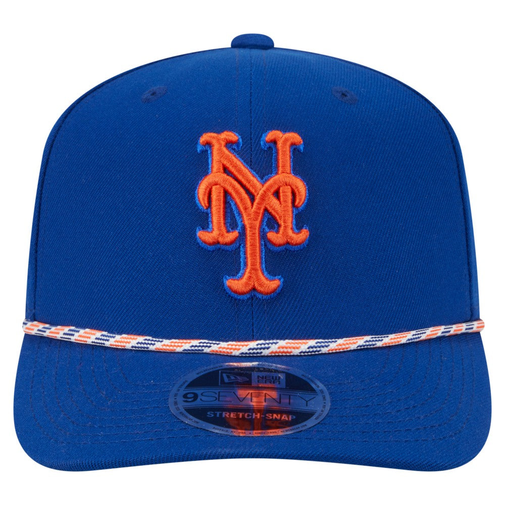 New York Mets Multi-Rope 9SEVENTY Stretch-Snap Hat Royal