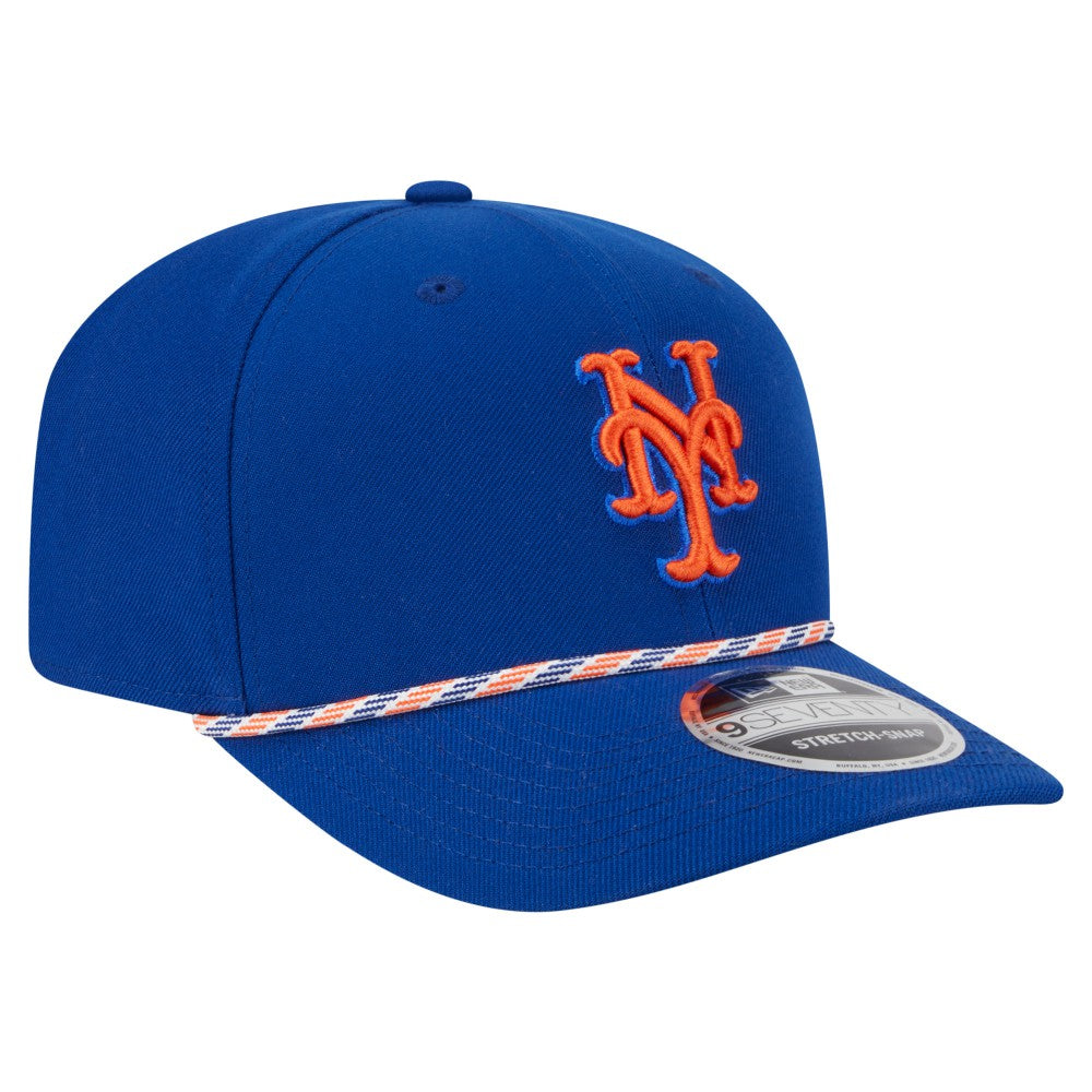New York Mets Multi-Rope 9SEVENTY Stretch-Snap Hat Royal