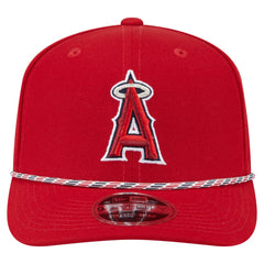 Los Angeles Angels Multi-Rope 9SEVENTY Stretch-Snap Hat Red