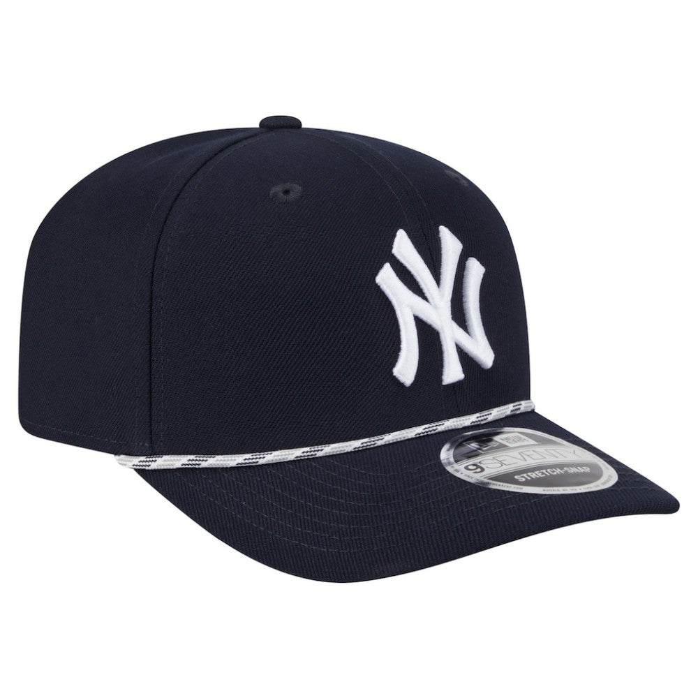 New York Yankees Multi-Rope 9SEVENTY Stretch-Snap Hat Navy