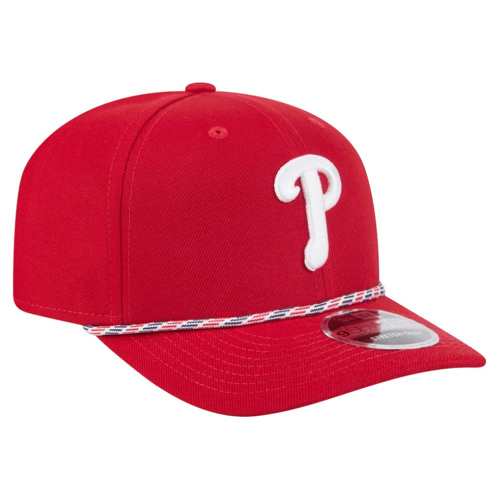 Philadelphia Phillies Multi-Rope 9SEVENTY Stretch-Snap Hat Red