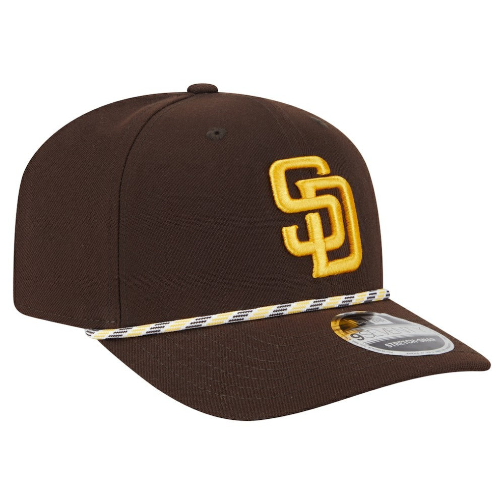 San Diego Padres Multi-Rope 9SEVENTY Stretch-Snap Hat Brown