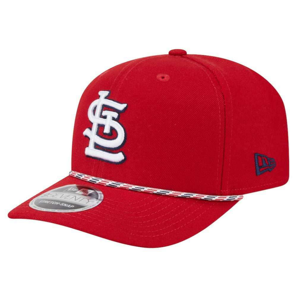 St. Louis Cardinals Multi-Rope 9SEVENTY Stretch-Snap Hat Red