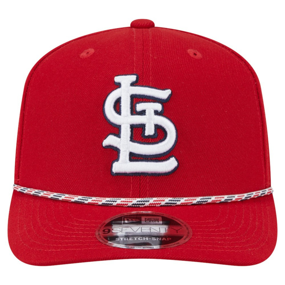 St. Louis Cardinals Multi-Rope 9SEVENTY Stretch-Snap Hat Red