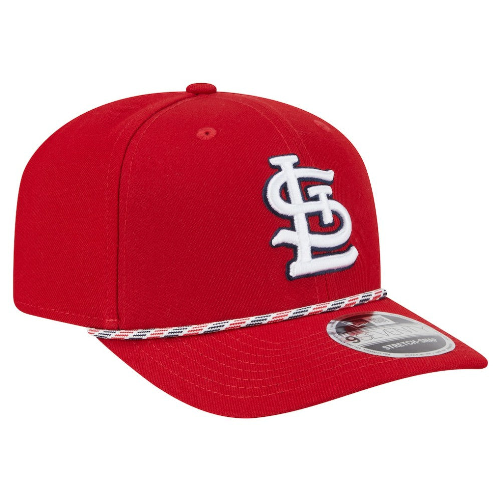 St. Louis Cardinals Multi-Rope 9SEVENTY Stretch-Snap Hat Red