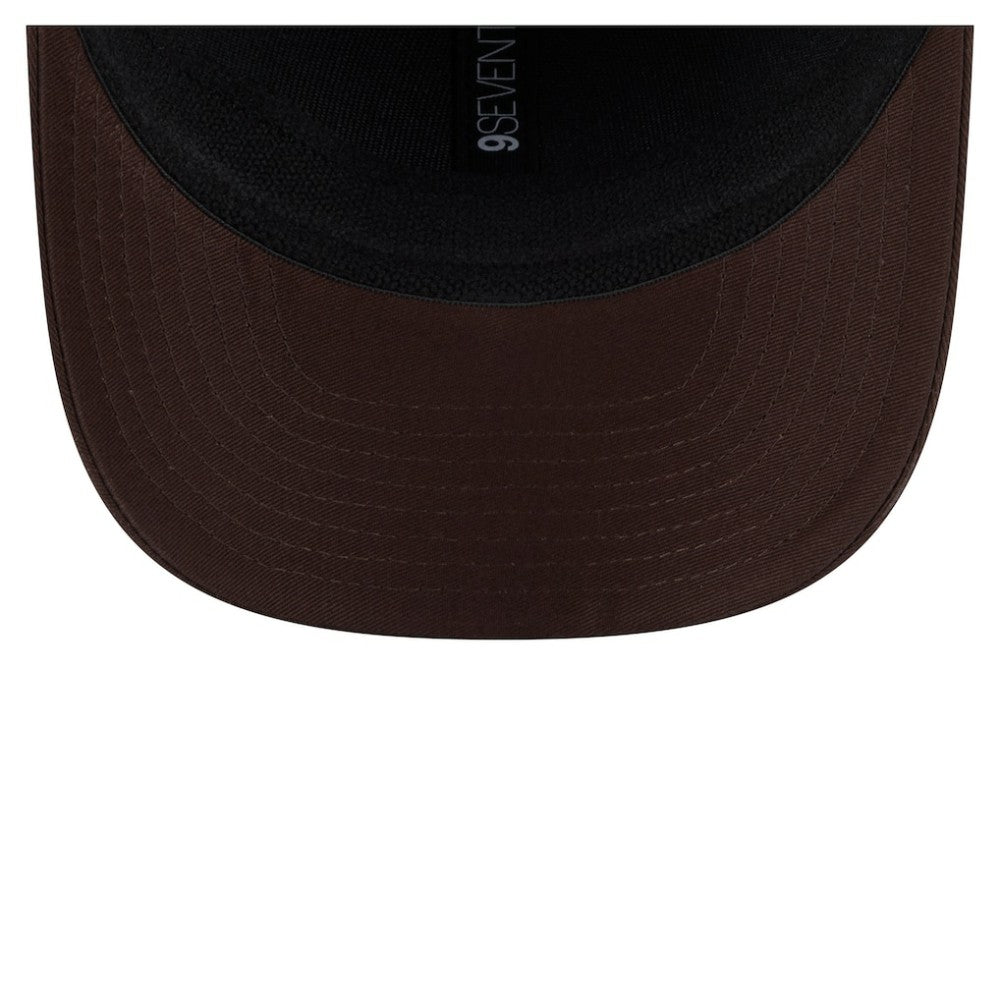 San Diego Padres Circle Patch 9SEVENTY Stretch-Snap Hat Brown